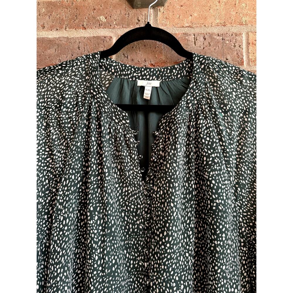 Joie Green/white Dress XL - Picture 4 of 4